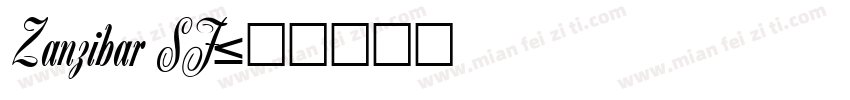 Zanzibar SF字体转换